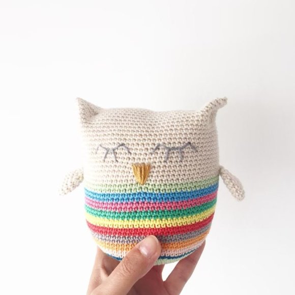 The Owl Crochet Pdf  Digital Pattern,  Digital Pattern Crochet Patterns - Picture 1 of 2